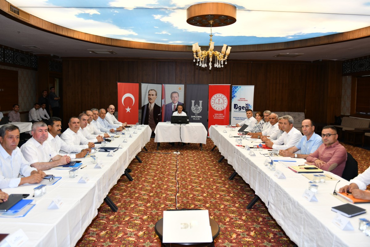 İL EĞİTİM DEĞERLENDİRME TOPLANTISI GERÇEKLEŞTİRİLDİ
