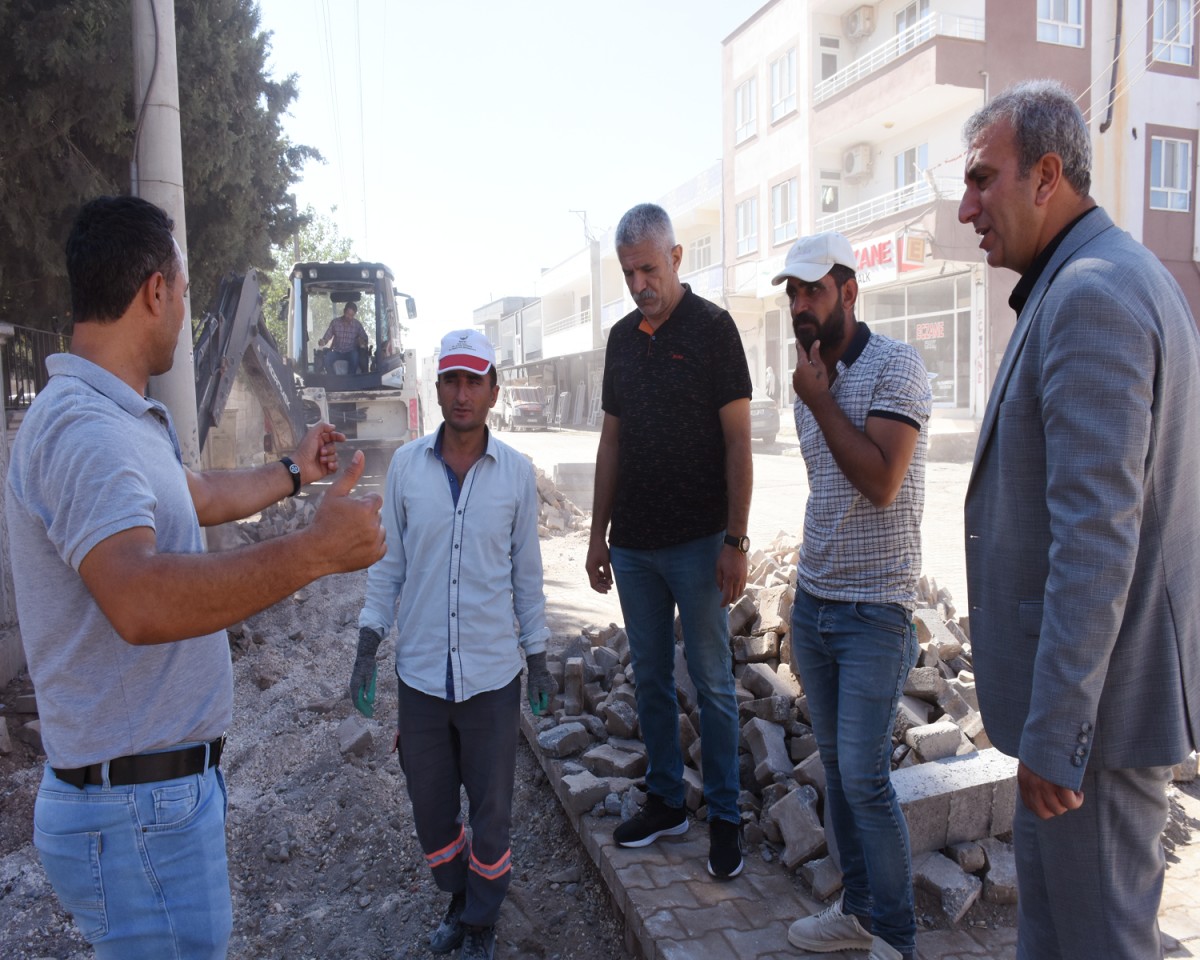 Eş Başkan Paydaş 2 No’lu Sağlık Merkezi Çevresini Yeniliyor