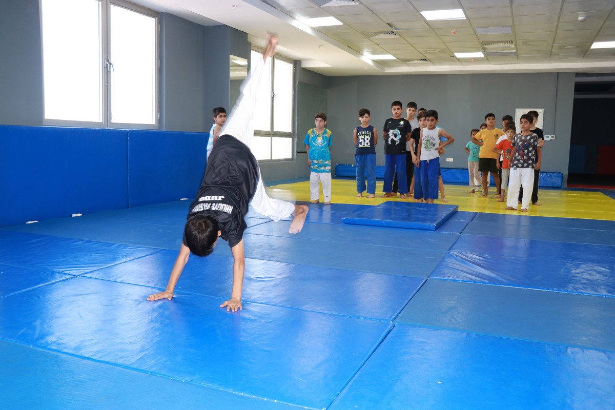 JUDO KURSU İLE MİNİKLER ŞAMPİYONALARA HAZIRLANIYOR