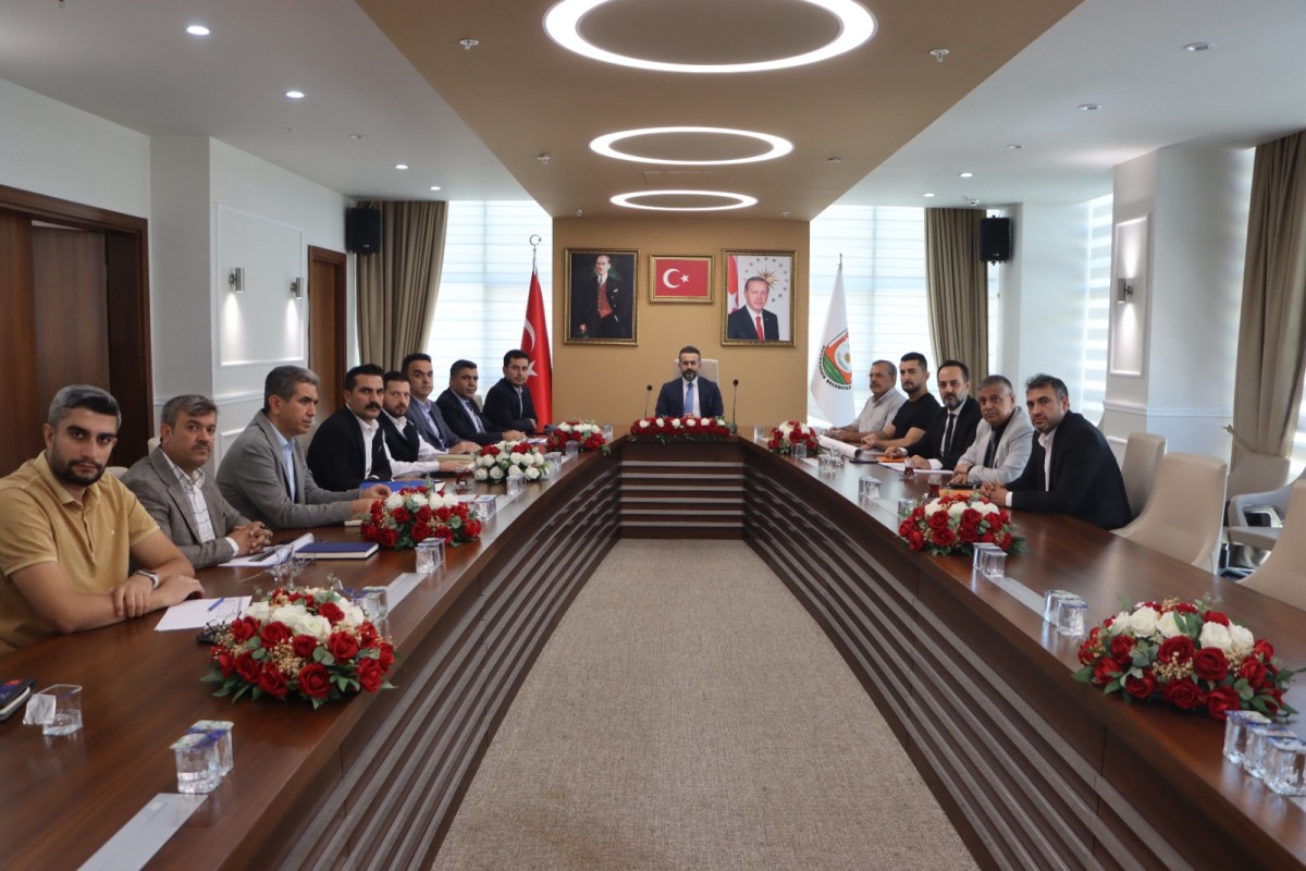 KOORDİNASYON TOPLANTISINDA AFETLERE KARŞI ÖNLEMLER KONUŞULDU