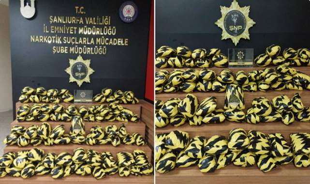 Urfa’da 55 Kilogram Skunk Maddesi Ele Geçirildi!