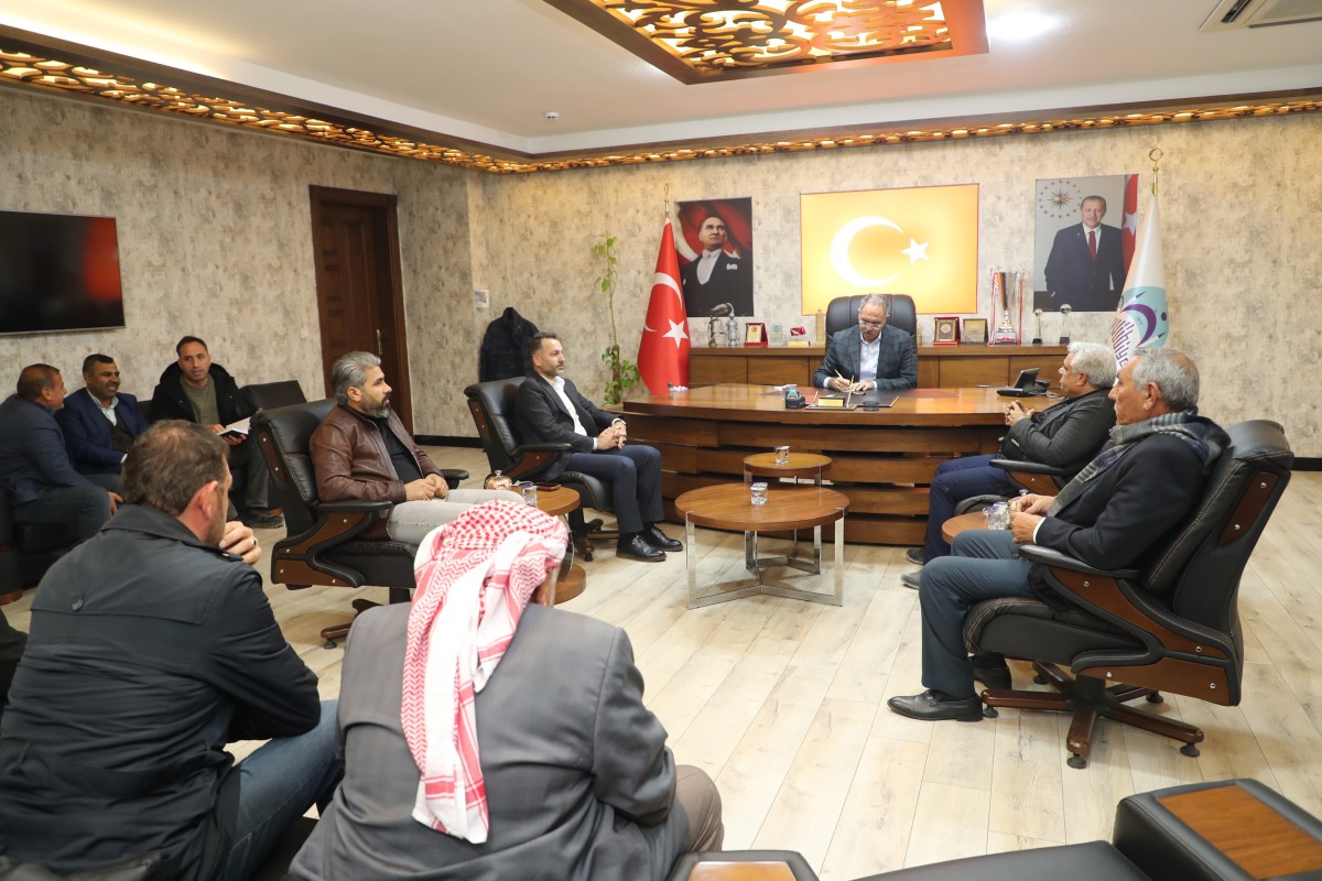 Başkan Kuş Muhtar ve Vatandaşlarla Buluştu