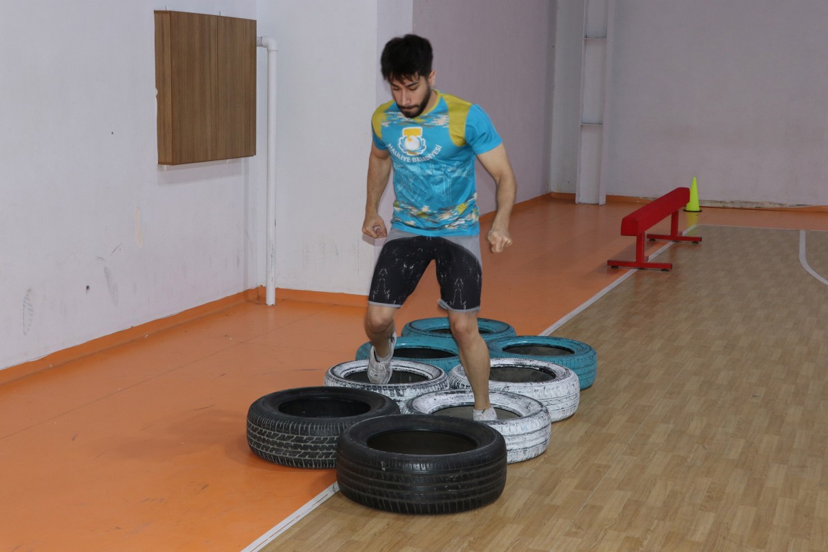 HALİLİYE BELEDİYESİ, 20 POMEM ADAYINI PARKURLARA HAZIRLIYOR