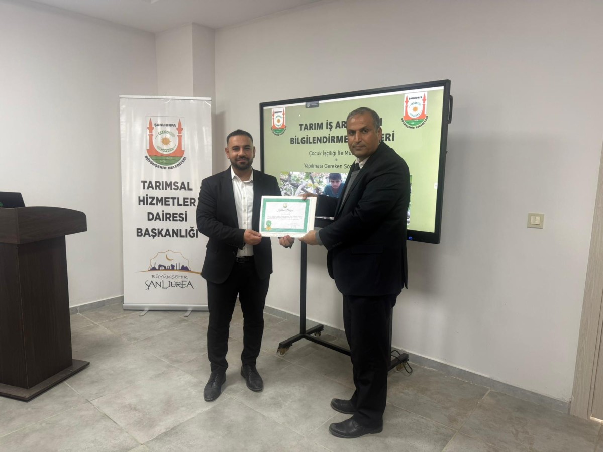 BÜYÜKŞEHİR BELEDİYESİ’NDEN TARIM İŞÇİLİĞİ ARACILARINA EĞİTİM