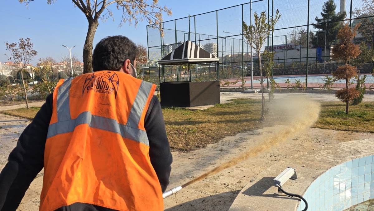 Eyyübiye’nin Yeşil Alanlarına Özenli Bakım