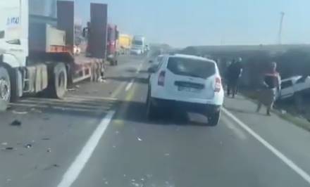 Suruç'ta Tır ile Otomobil Çarpıştı: 1 Ölü, 1 Yaralı