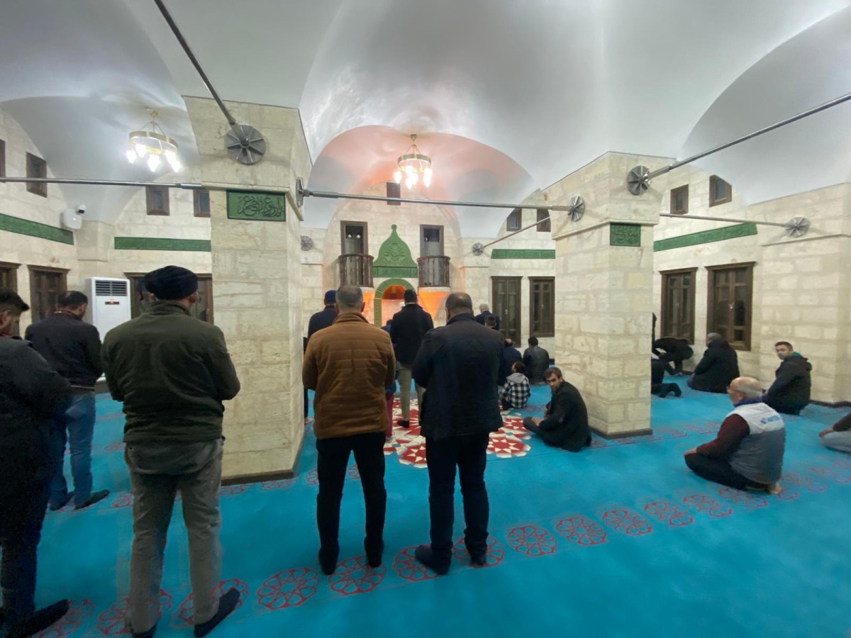 ESKİ SEFALI CAMİ İBADETE AÇILDI
