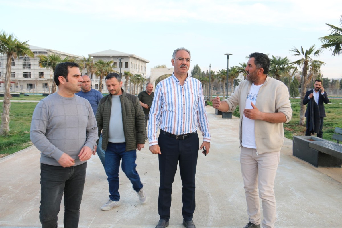Eyyübiye Millet Bahçesi Bu Yaz Daha Güzel Olacak