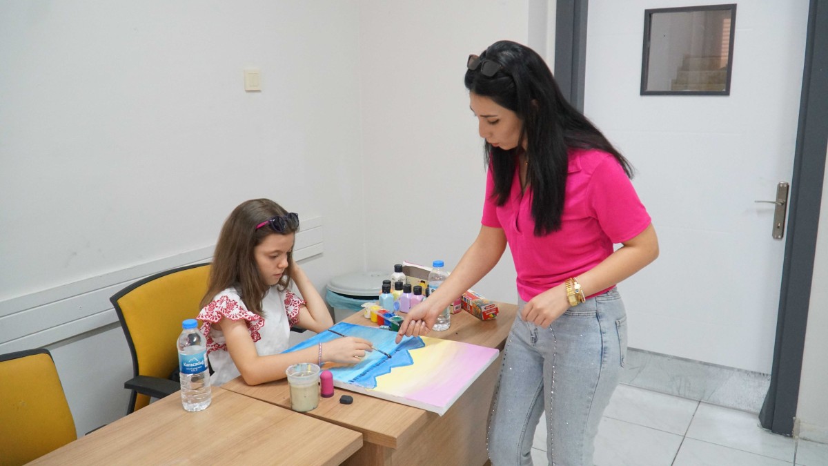 HALİLİYE'DE HOBİ VE EĞİTİM KURSLARINA YOĞUN İLGİ