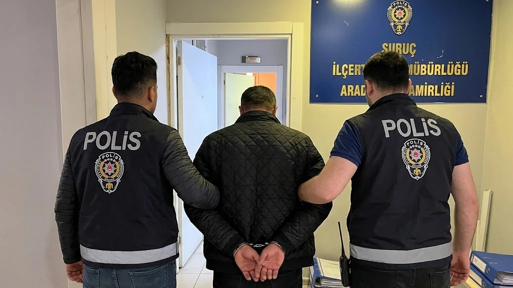 Suruç’ta Aranan Hükümlü Yakalandı: 36 Yıl Hapis Cezası Vardı