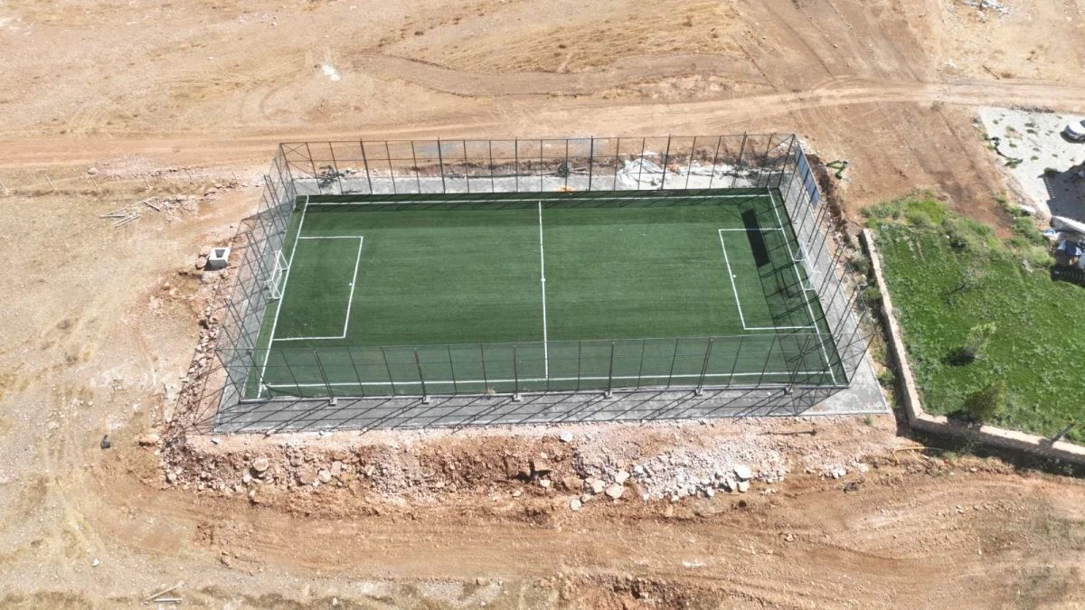 Eyyübiye’de Üç Halı Saha Daha Tamamlandı