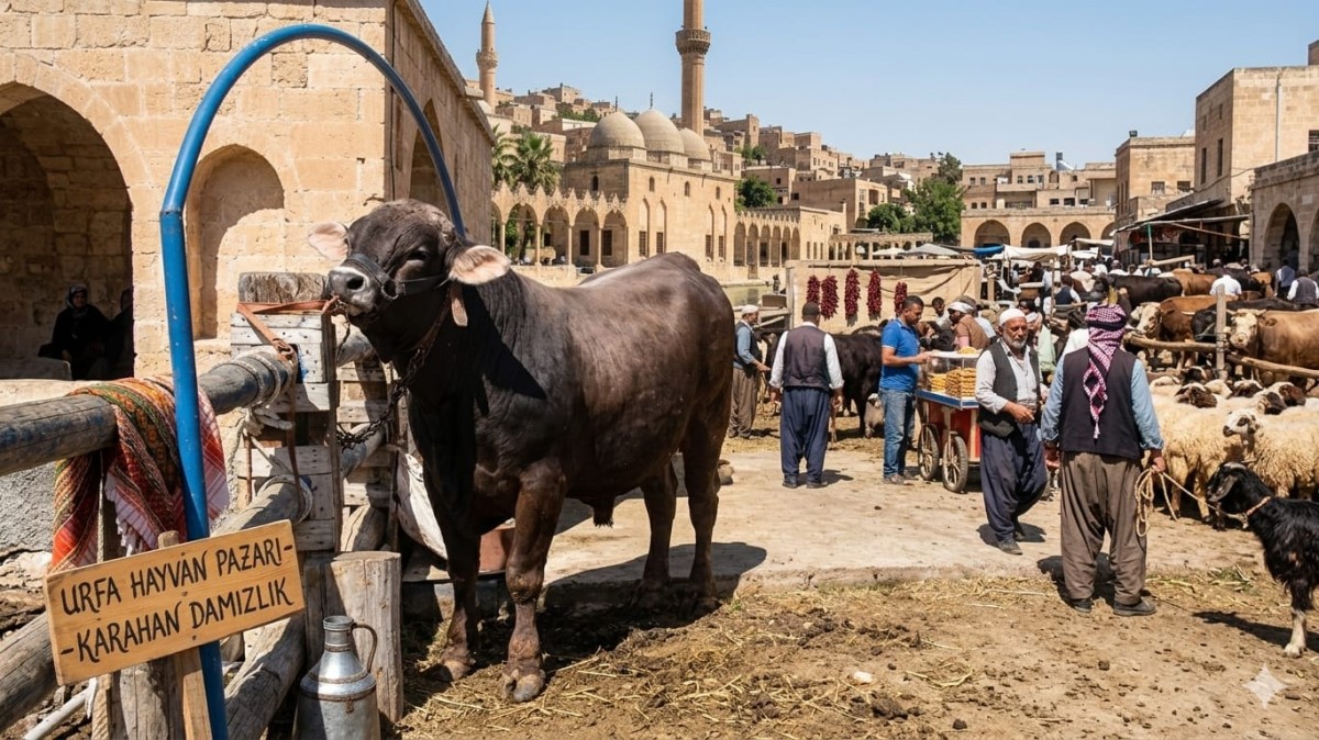 ŞANLIURFA’DA KURBANLIK FİYATLARI BELLİ OLUYOR  