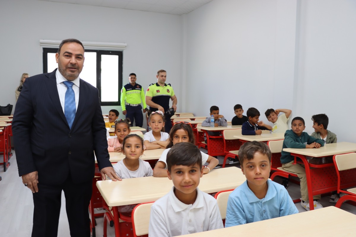 ŞANLIURFA’DA ÖĞRENCİLERE TRAFİK BİLİNCİ EĞİTİMİ VERİLDİ