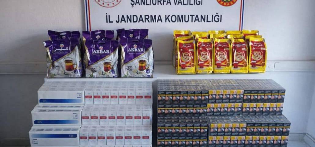 Şanlıurfa’da Kaçak Tütün Operasyonu: 10 Bin 350 Paket Kaçak Sigara Ele Geçirildi