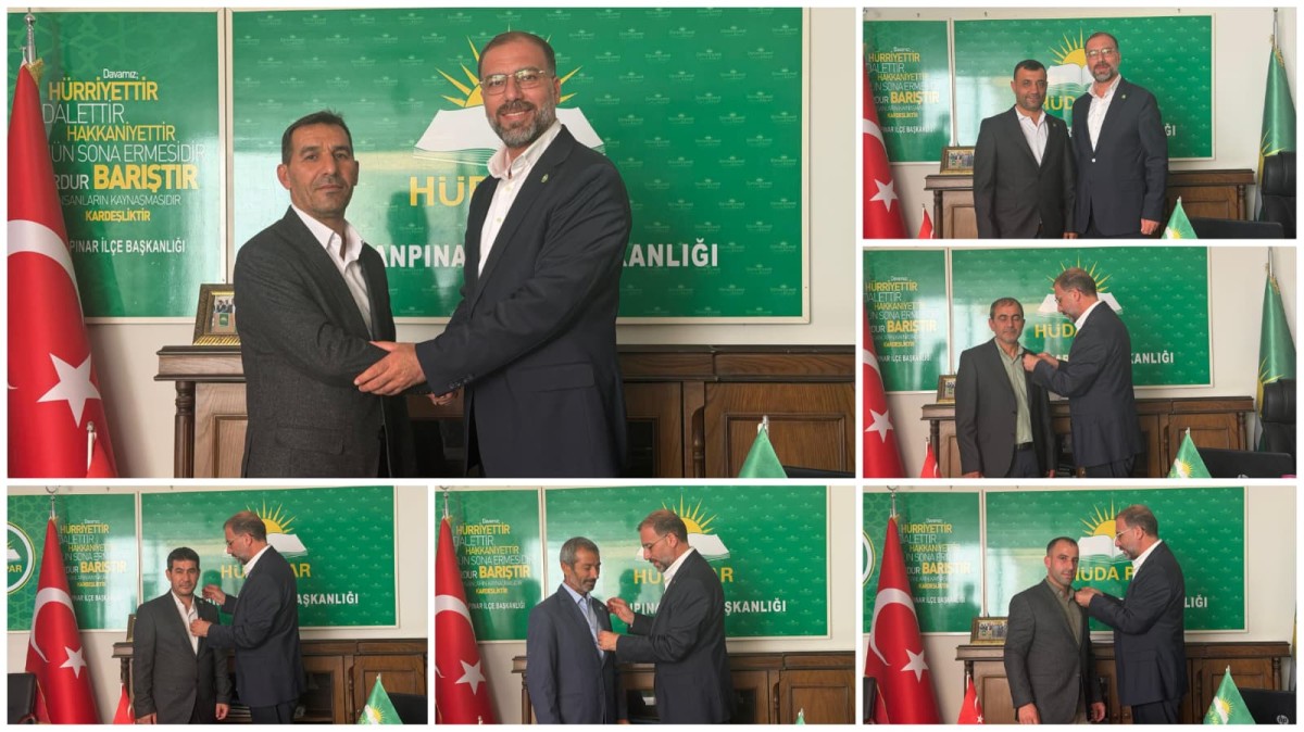 HÜDA PAR Ceylanpınar İlçe Kongresi gerçekleştirildi: Mehmet Ali Bayol yeniden başkan seçildi