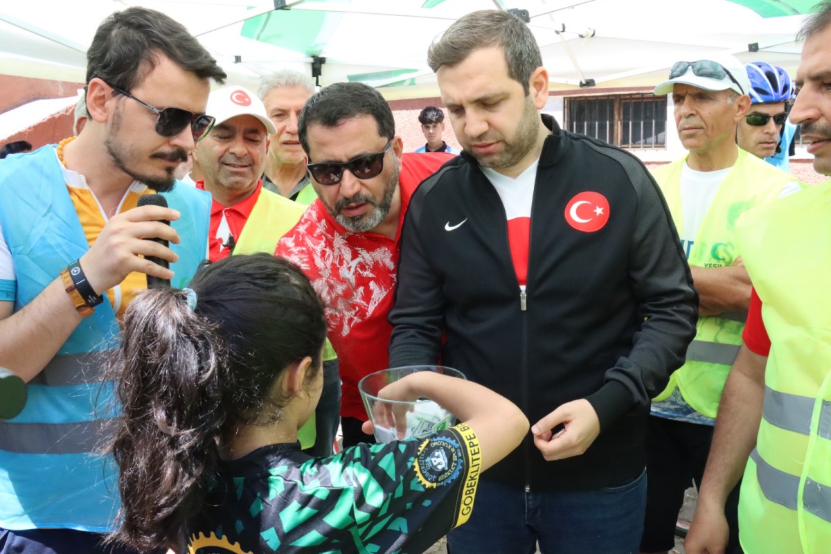 ŞANLIURFA’DA SAĞLIKLI YAŞAM İÇİN PEDAL ÇEVİRDİLER