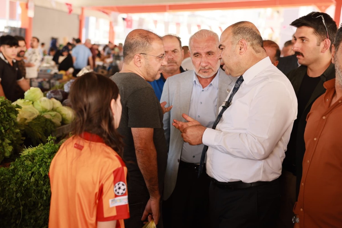 KARAKÖPRÜ AKBAYIR SEMT PAZARI RESMEN AÇILDI