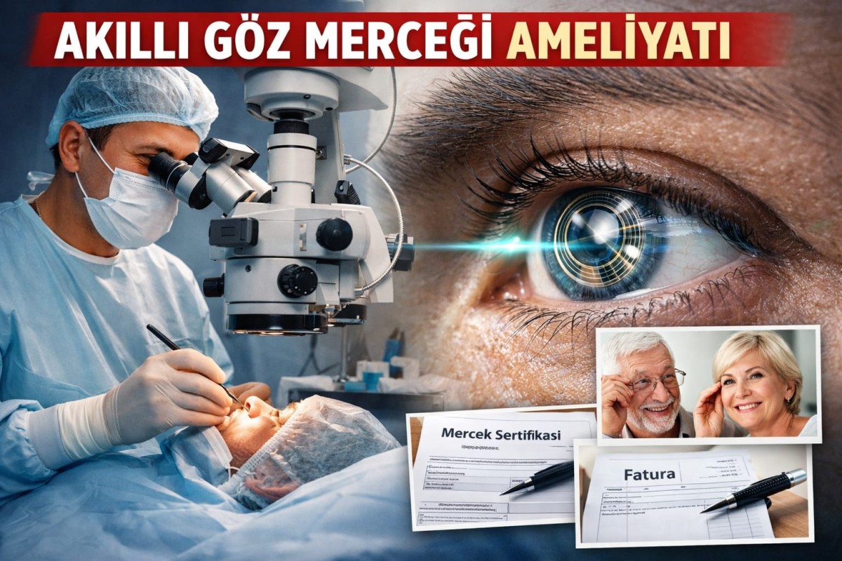 URFA’DA  AKILLI GÖZ MERCEĞİ AMELİYATI MODASI YAYILIYOR