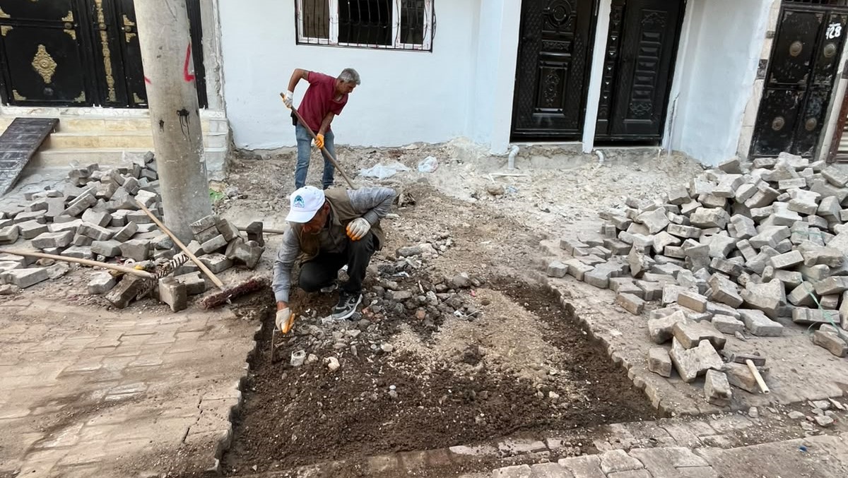 Eyyübiye’de Sokaklar Nakış Gibi İşleniyor