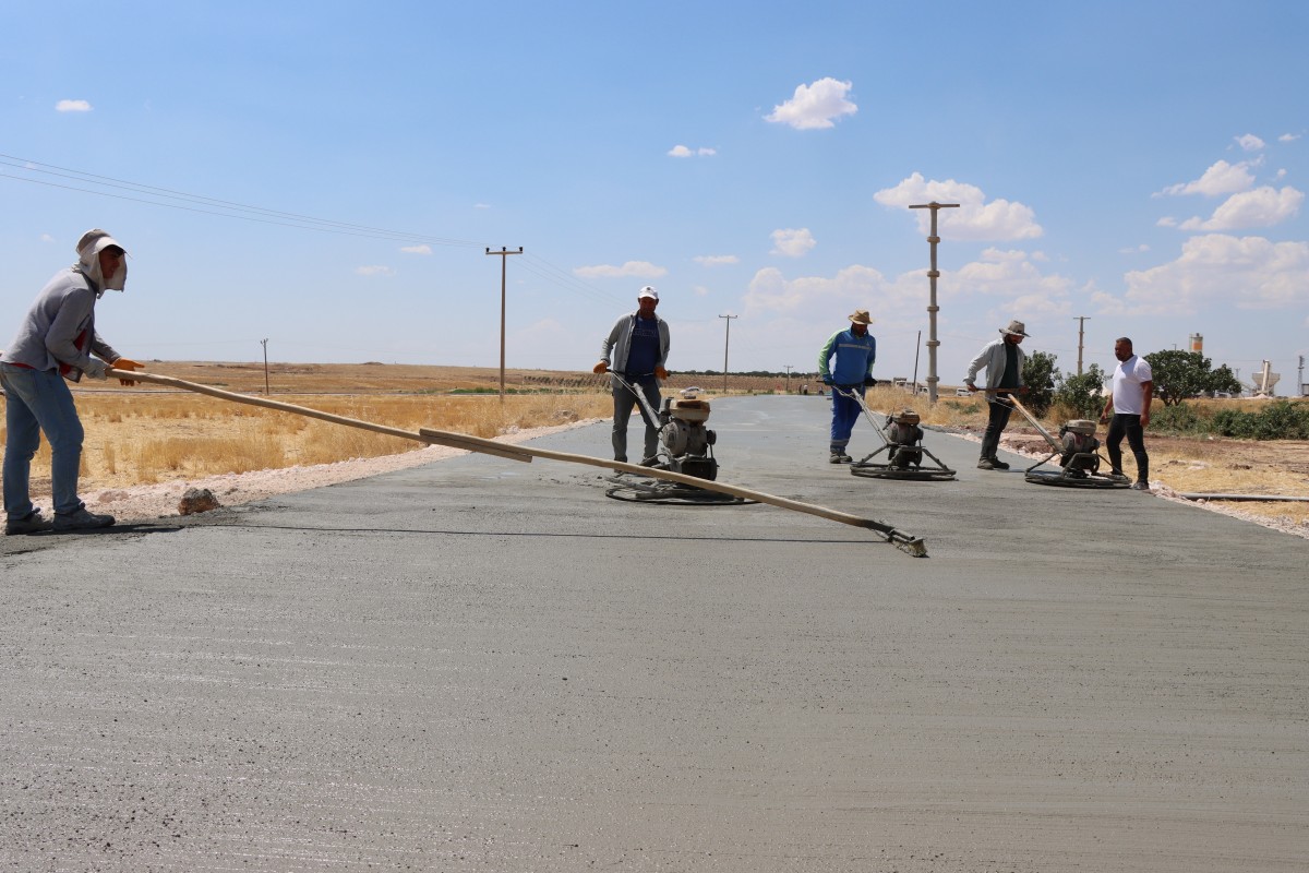 ŞANLIURFA’DA ÜÇ İLÇEYİ BİRBİRİNE BAĞLAYAN YOL TAMAMLANDI