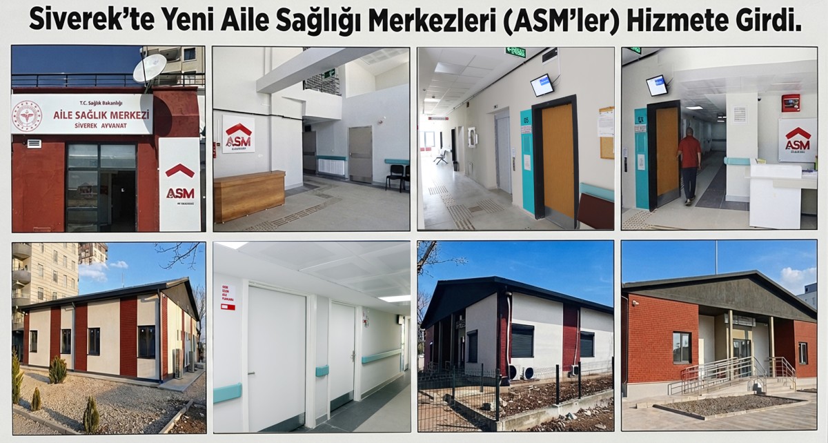 Siverek’te 3 Yeni Aile Sağlığı Merkezi Hizmete Girdi