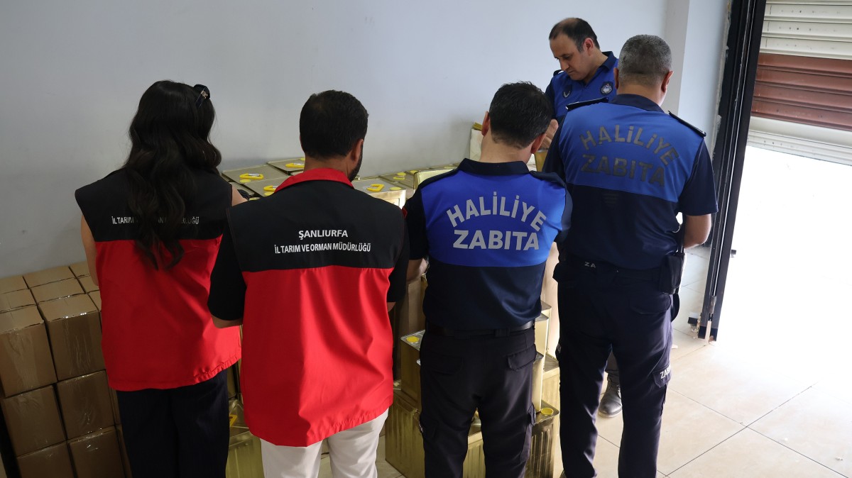 Etiketsiz 875 Kilo Sade Yağa El Konuldu