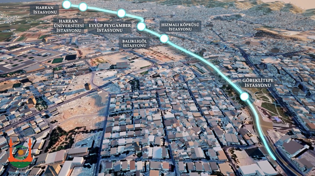 ŞANLIURFA’DA RAYLI SİSTEM İÇİN TARİHİ ADIM: İKİ DEV İHALE 13 EKİM’DE