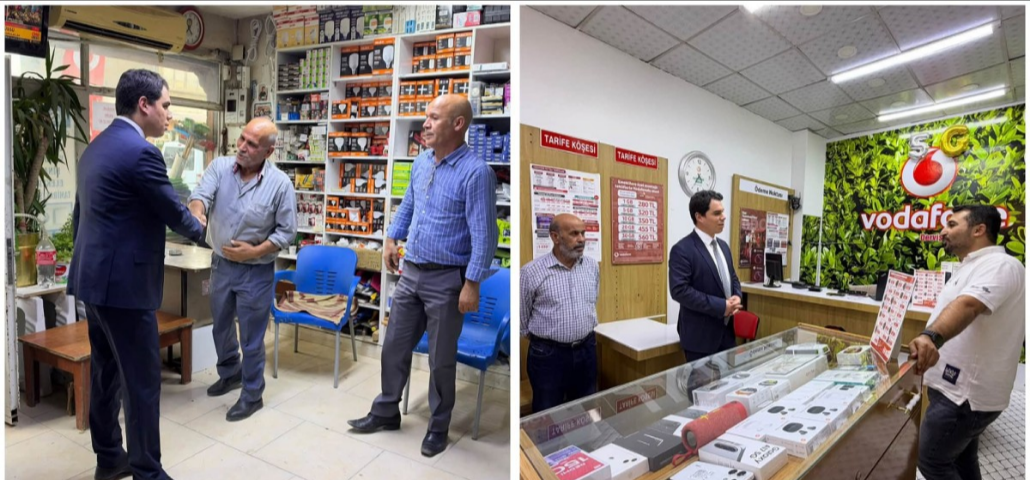 Suruç’ta Kaymakam Tuna’dan Esnaf Ziyareti