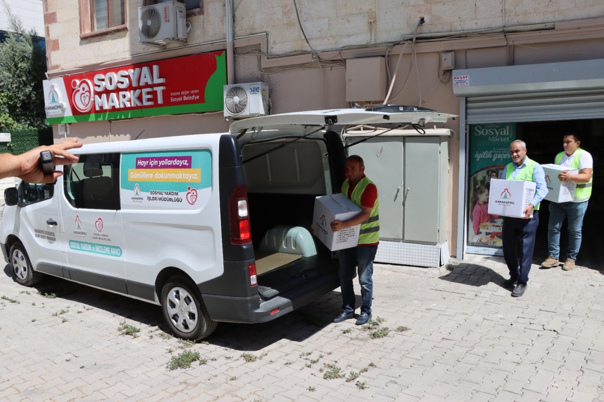 KARAKÖPRÜ BELEDİYESİ SOSYAL HİZMETLERLE GÖNÜLLERE DOKUNUYOR!