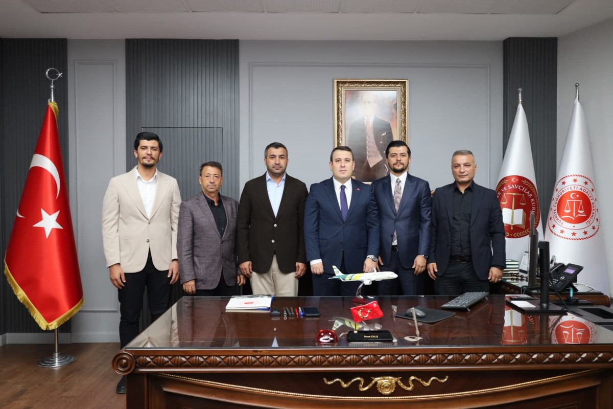 Şanlıurfaspor Yönetiminden Başsavcı Murat Çalış’a Ziyaret
