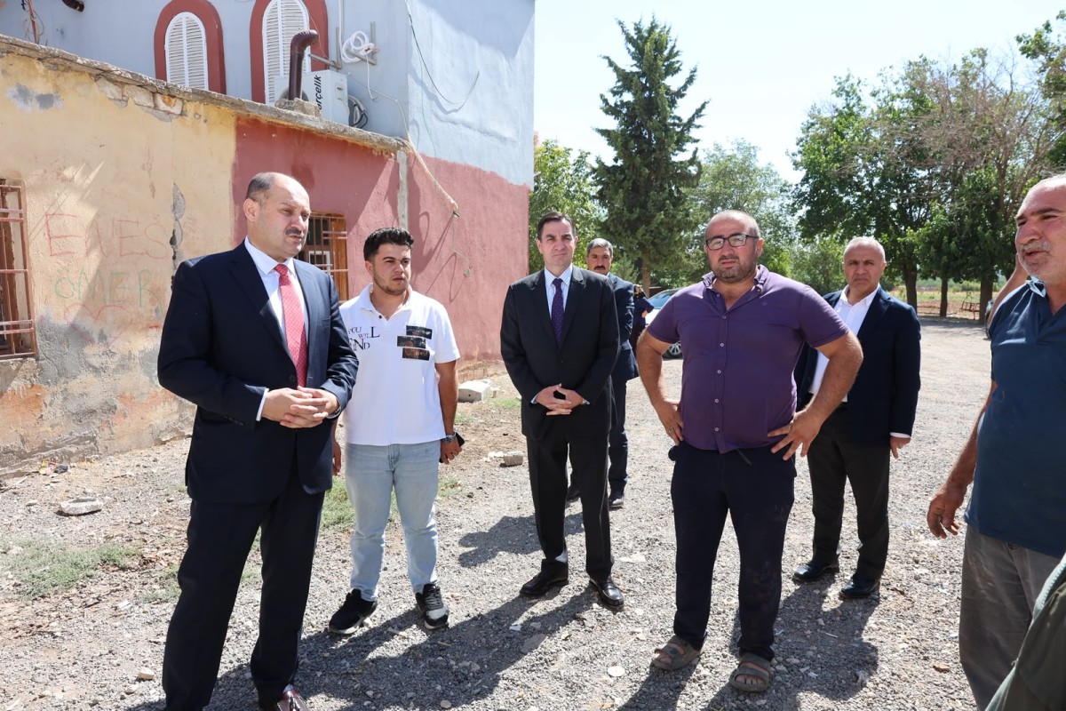 BAŞKAN GÜLPINAR, DEPREM BÖLGESİNDE İNCELEMELERDE BULUNDU